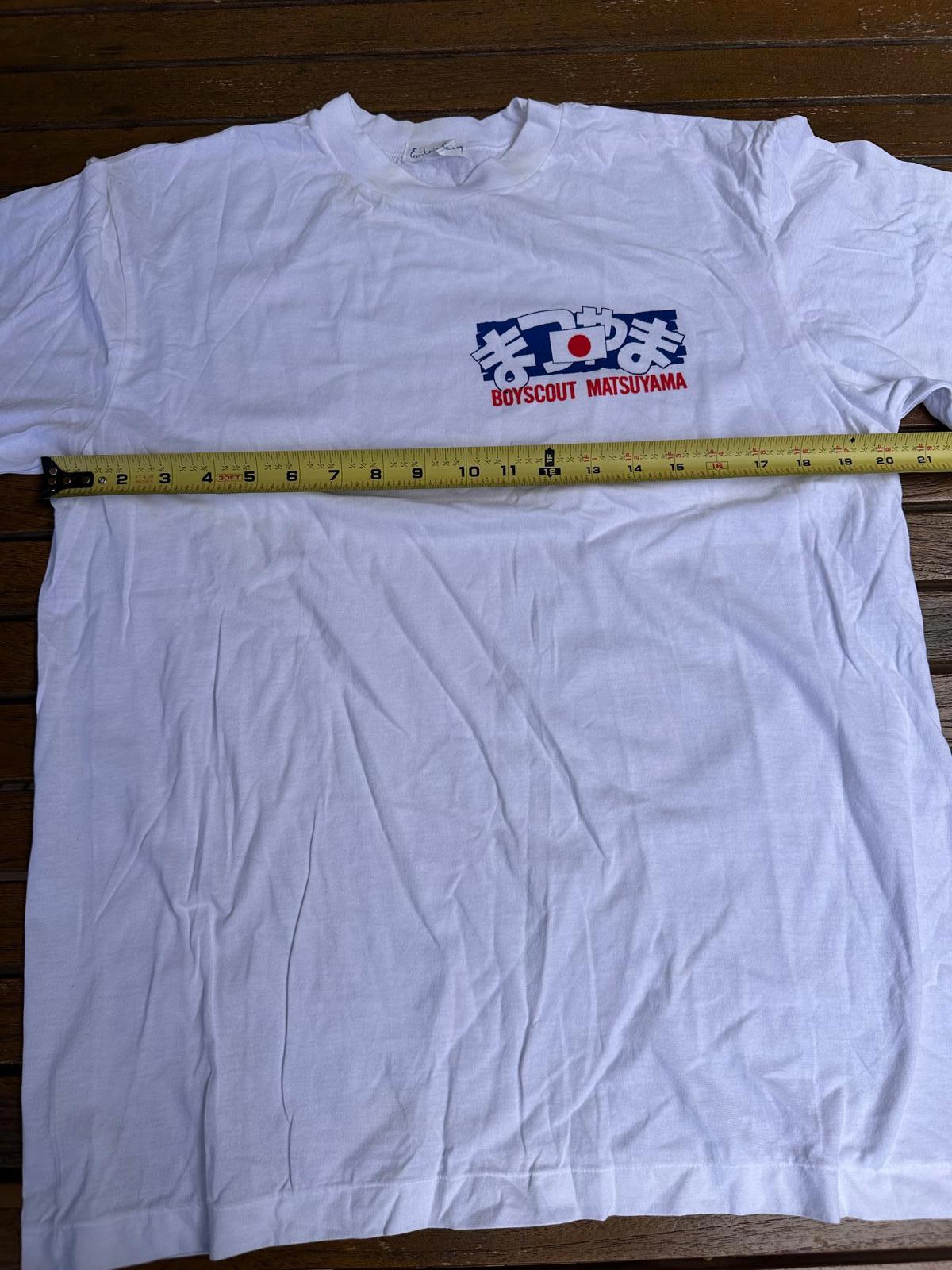 Vintage Boy Scout Matsuyama Japan T-Shirt Single Stitch