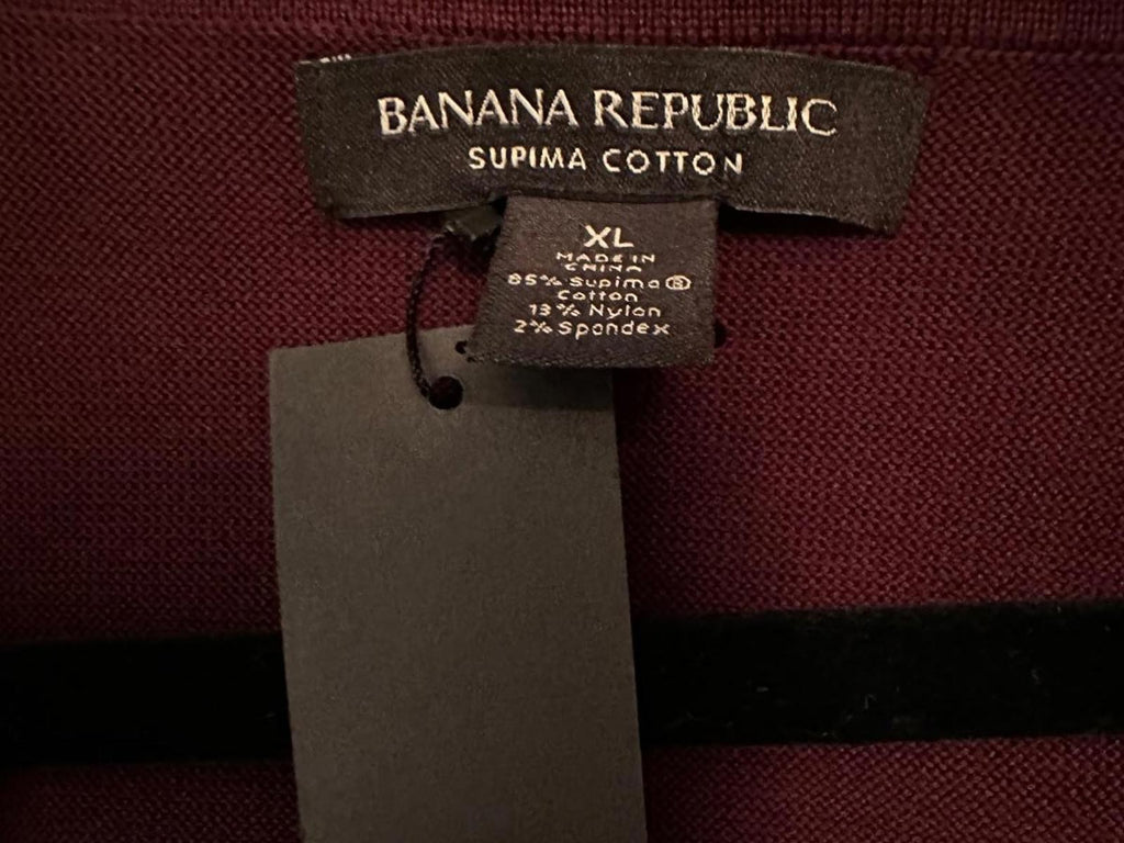 Banana Republic Supima Cotton Blazer Jacket XL NWT
