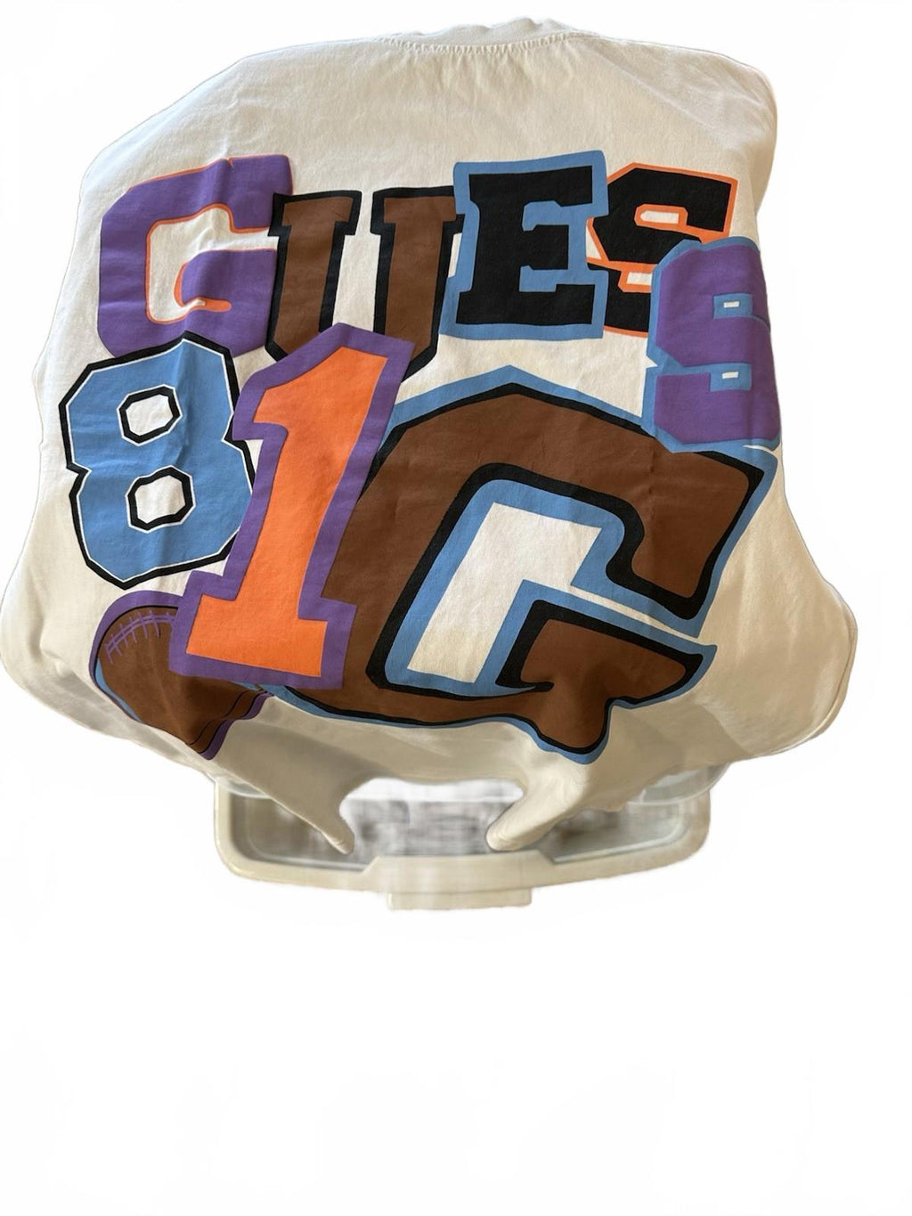 GUESS Orig x Biggie Smalls Limited Edition Varsity Graphic