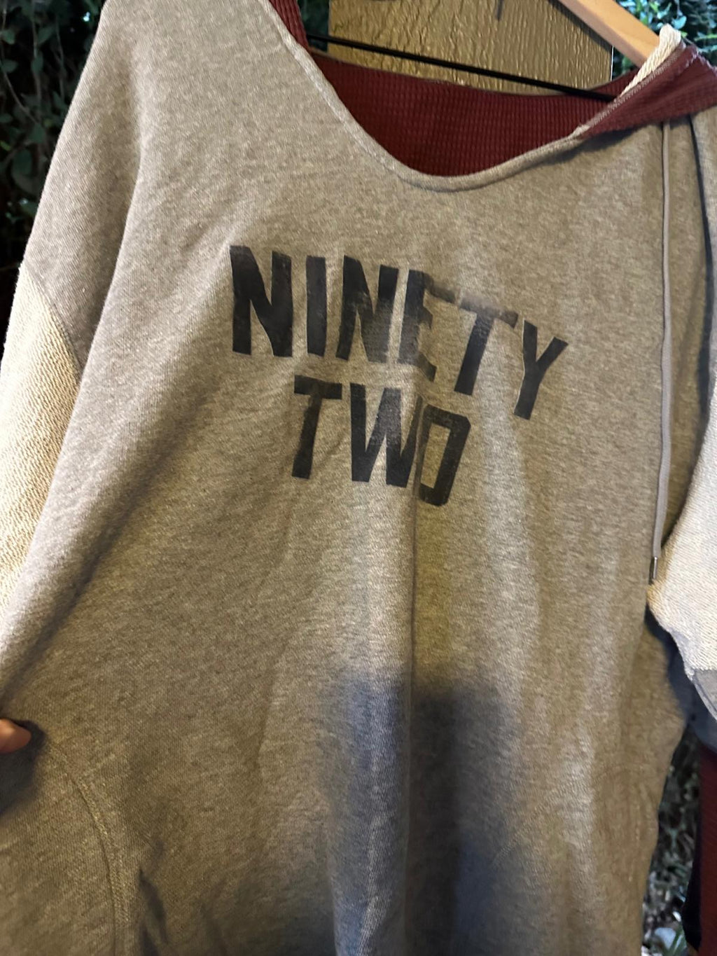 Free People Ninety Two Colorblock Hoodie S/M