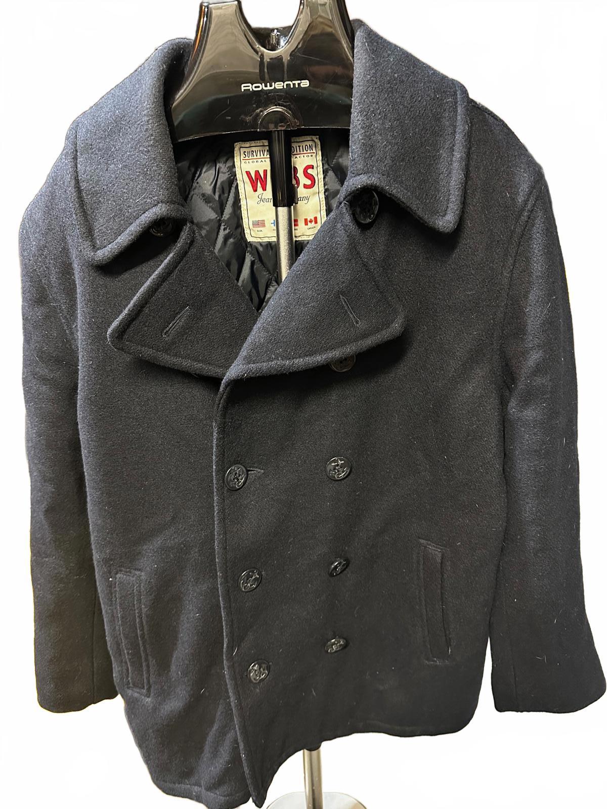 WEB’S Survival Expedition Wool Peacoat L