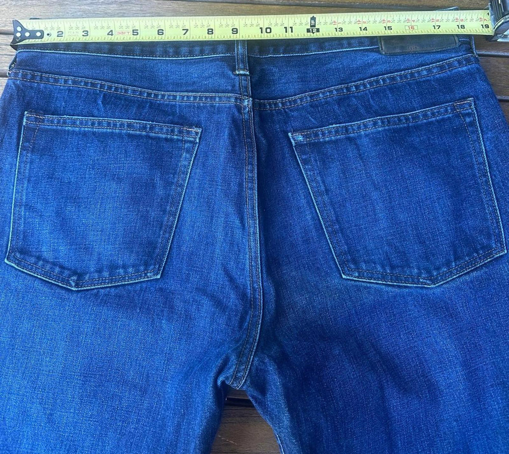 J.Crew 770 Jeans 36x32 Kaihara Japanese Denim Slim Straight