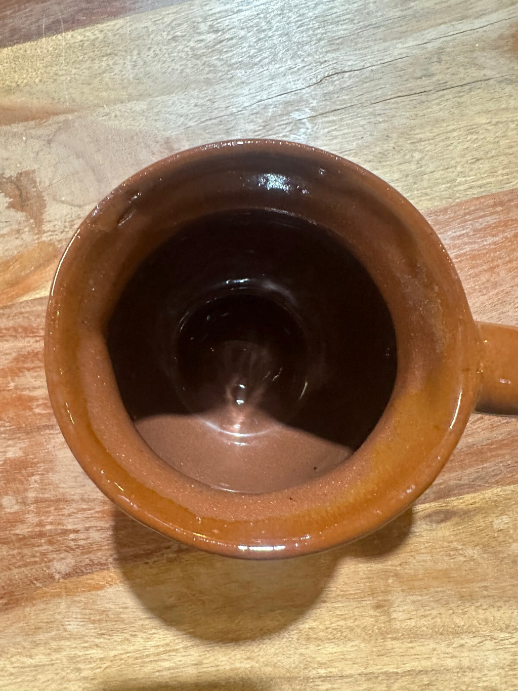 Mexican Hand Painted Pottery Mugs Set of 3