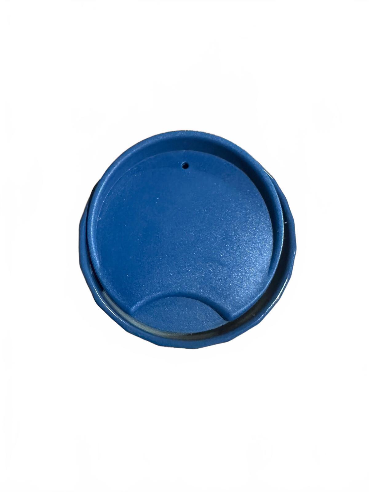 Starbucks 2021 Blue Swirl Ceramic Travel Tumbler 12 oz