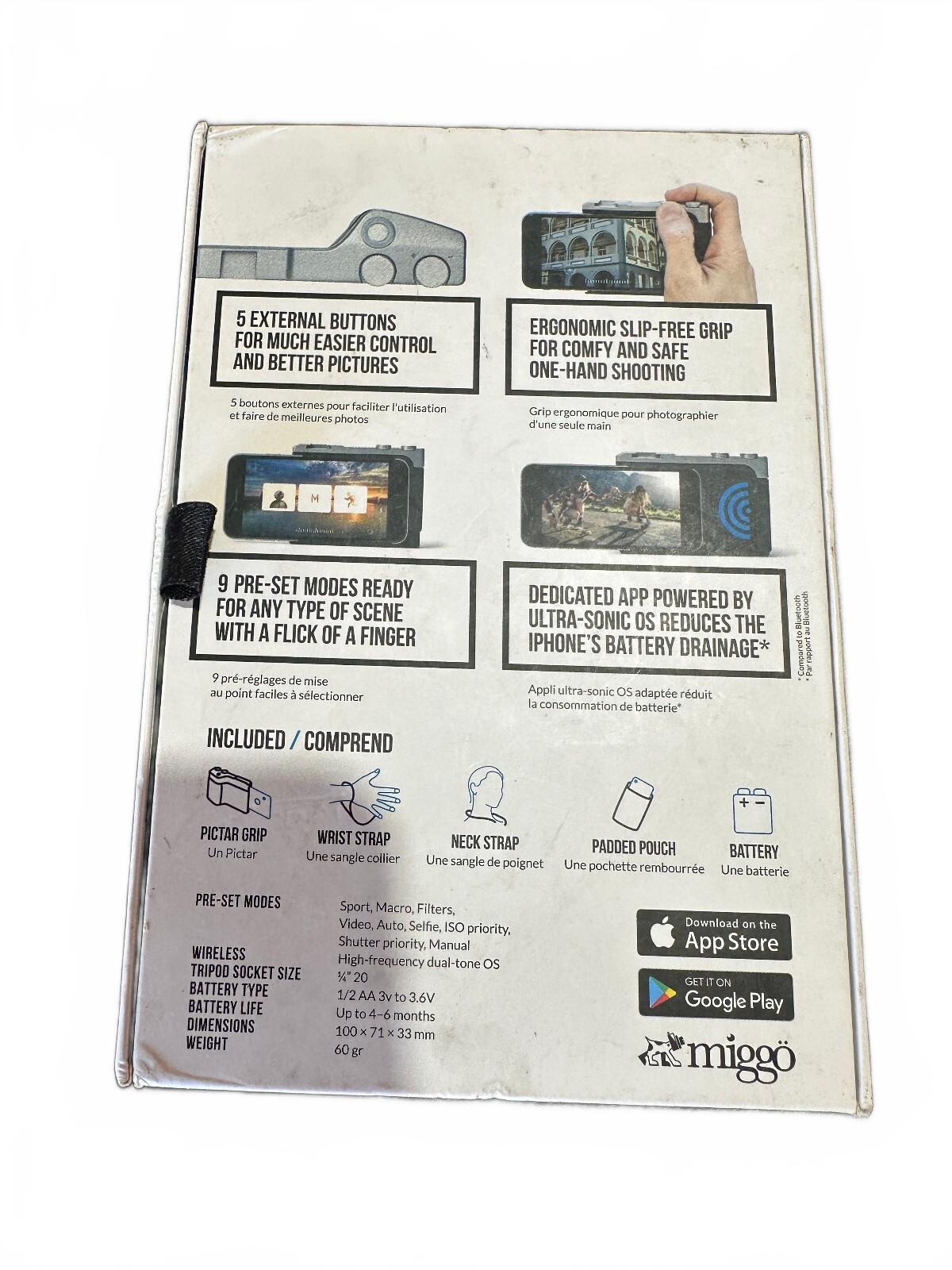 Pictar One Mark II Smartphone Camera Grip NIB