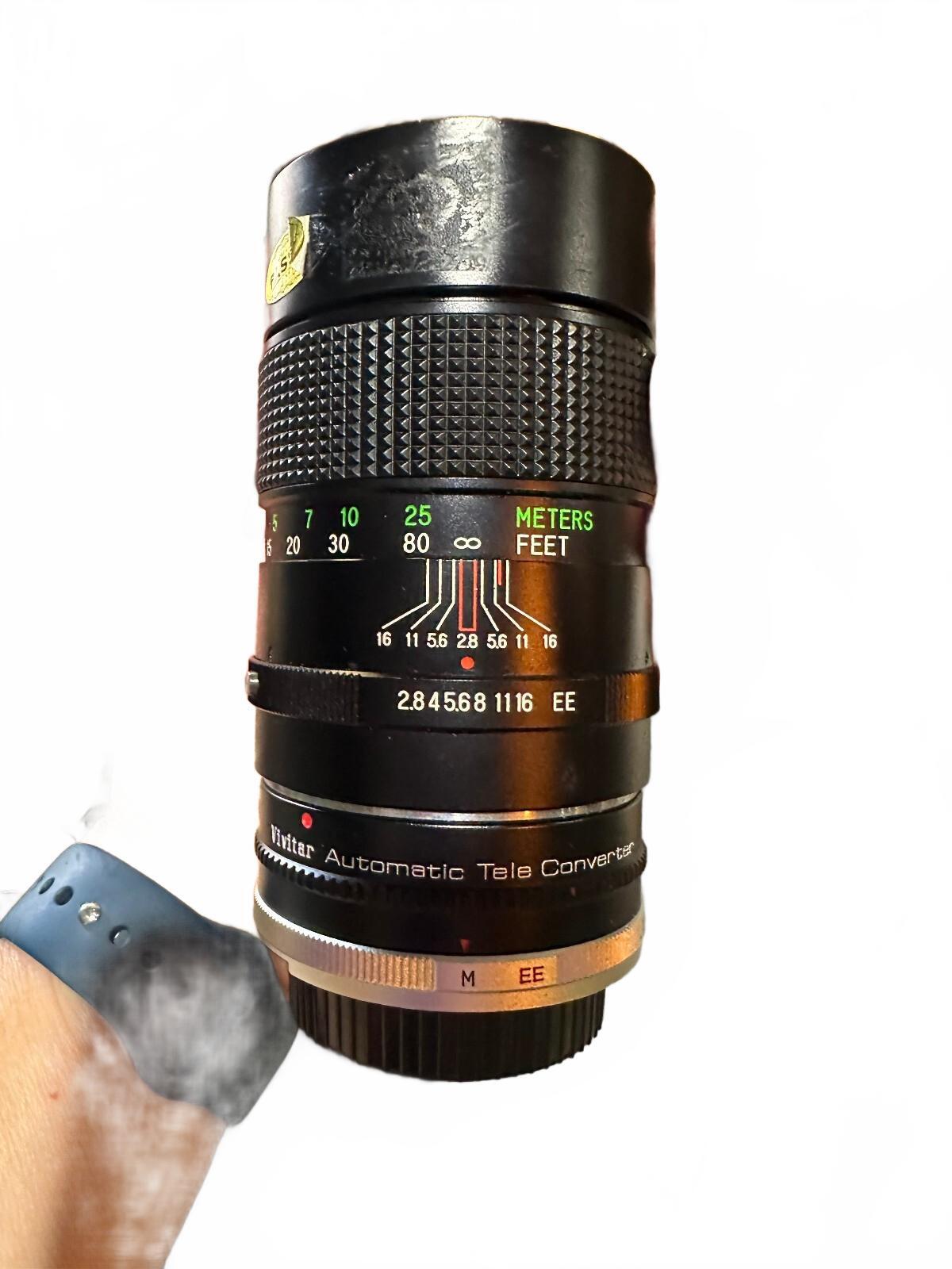 Vivitar 2X Automatic Tele Converter K/AR Japan