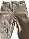 Frontier Brown Cotton Work Pants 38x32 USA