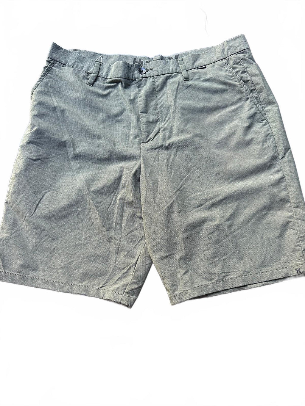 Hurley Olive Hybrid Walk Shorts 36 Stretch