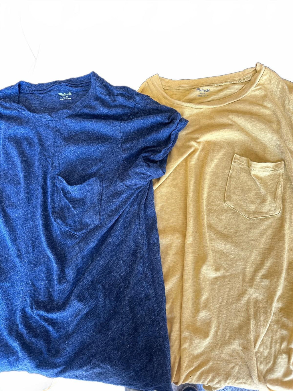 Madewell Pocket Tee Bundle Medium 2 Shirt Lot