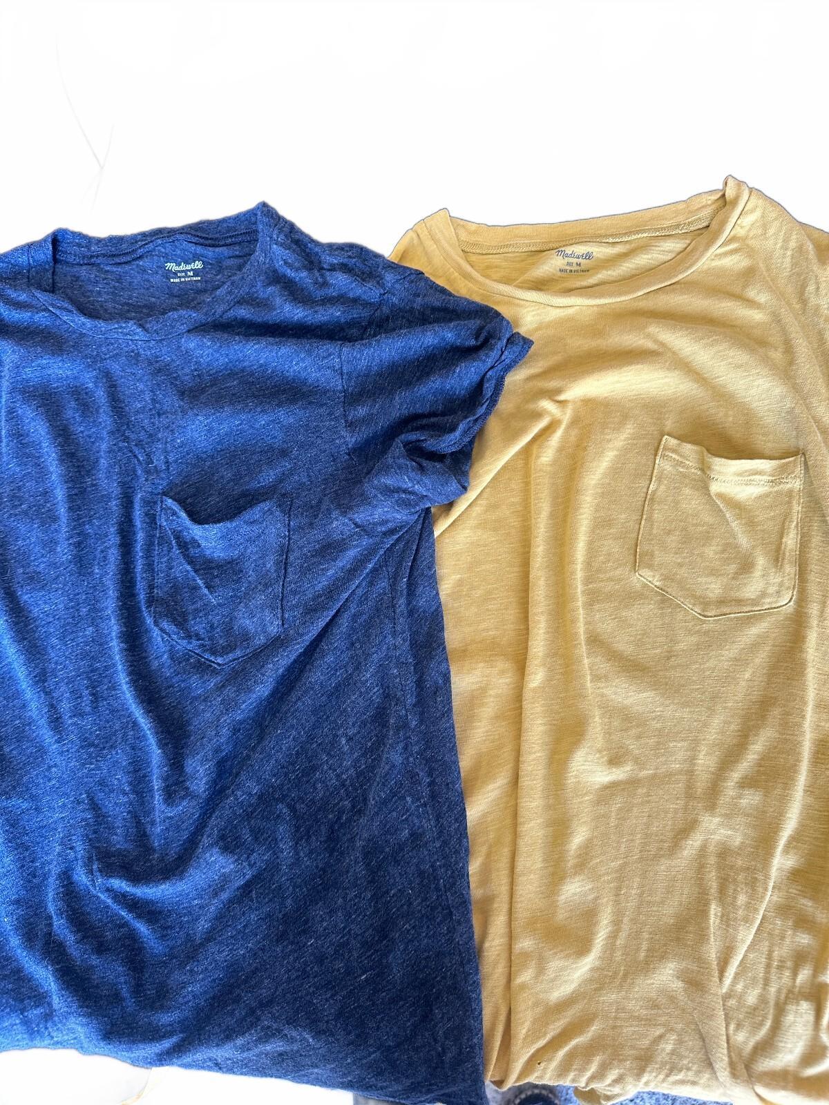 Madewell Pocket Tee Bundle Medium 2 Shirt Lot