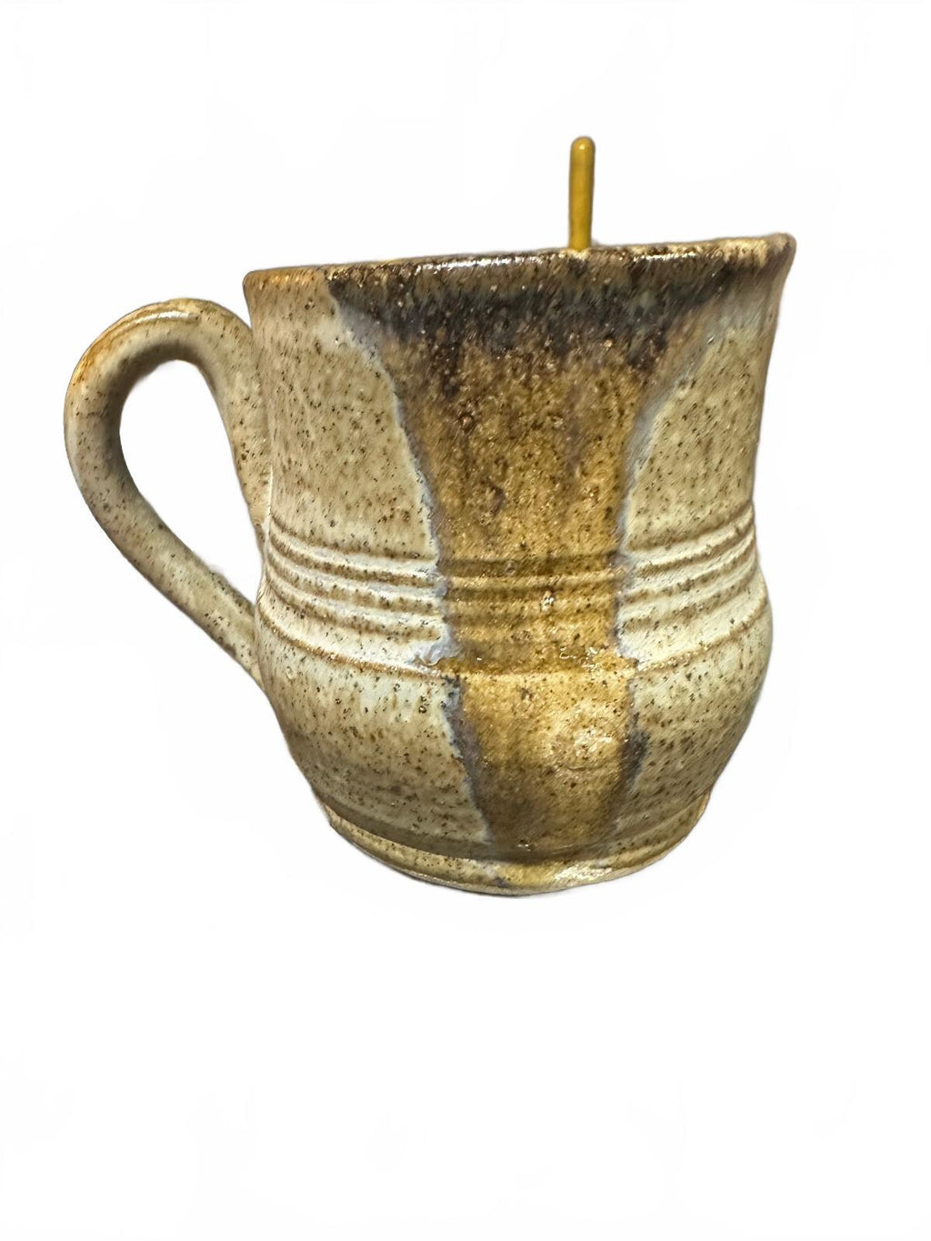 Vintage BYH Signed Studio Pottery Stoneware Mug