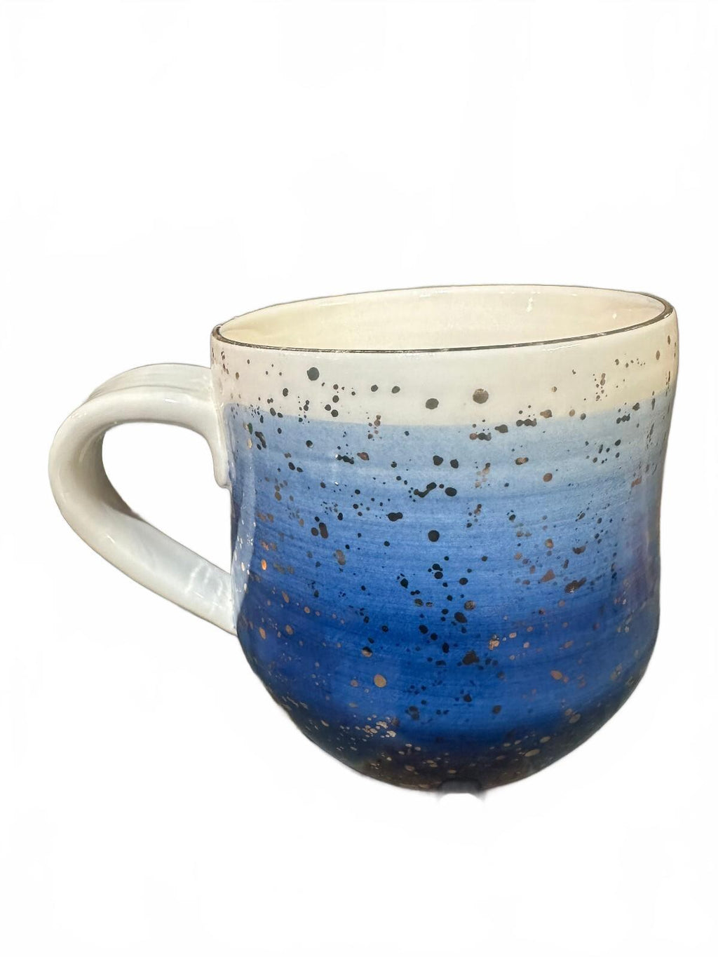 Suite One Studio Lindsay Emery Blue Splatter Mug