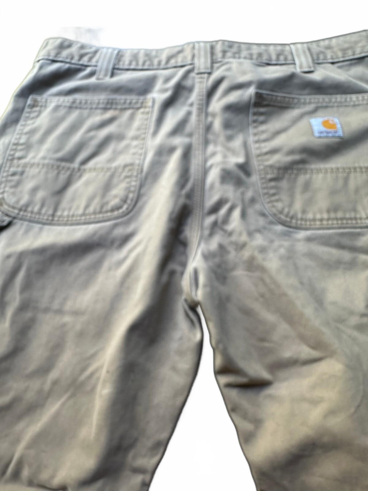 Carhartt B324 Relaxed Fit Work Pants 36x30 Beige