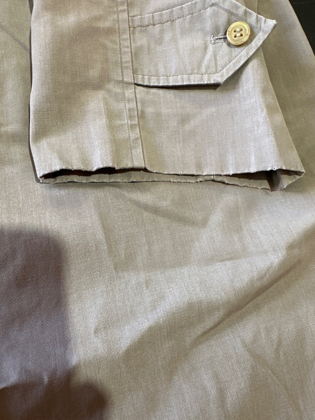 Vintage Burberrys Olive Trench Coat Men's L