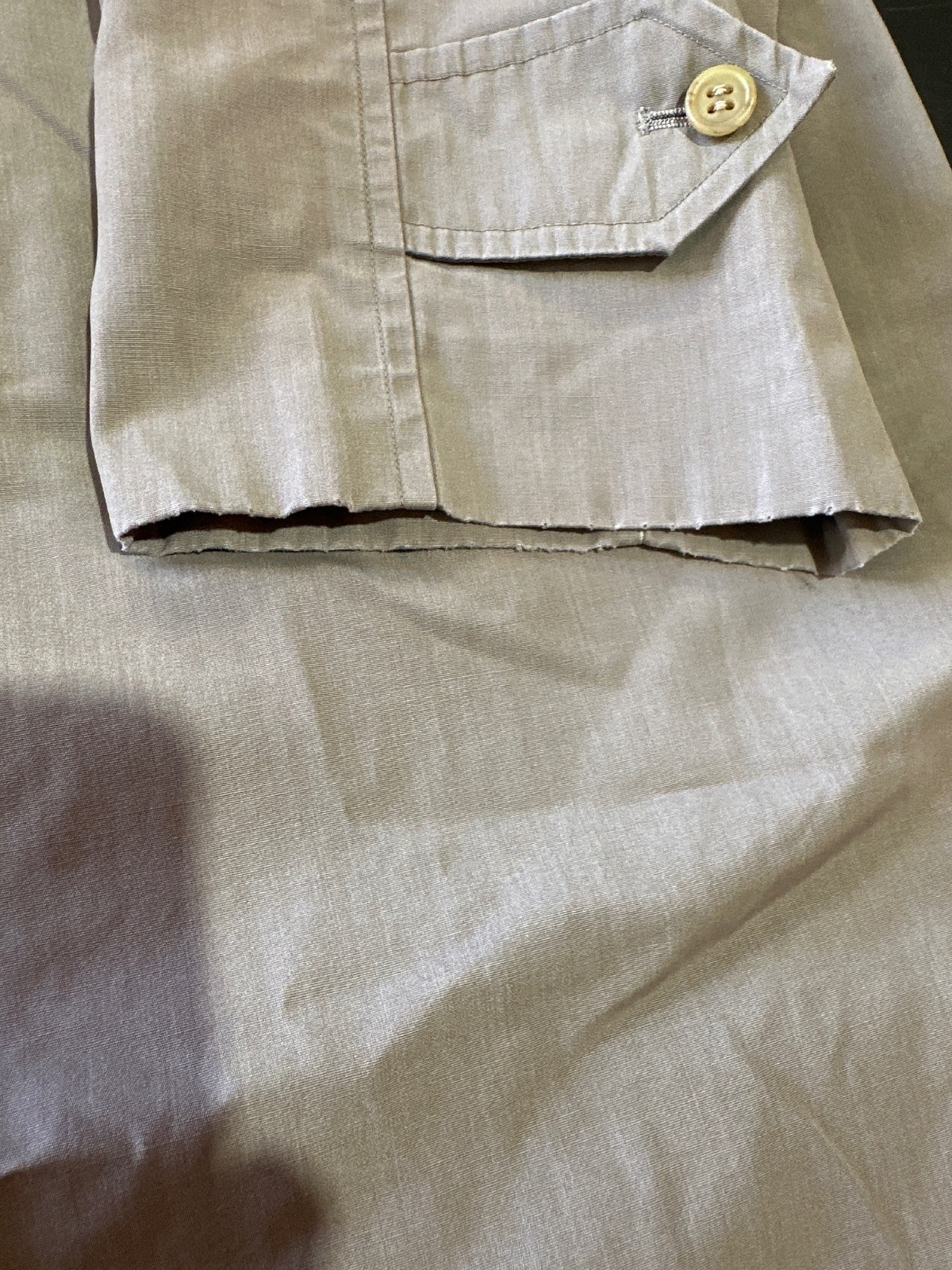 Vintage Burberrys Olive Trench Coat Men's L