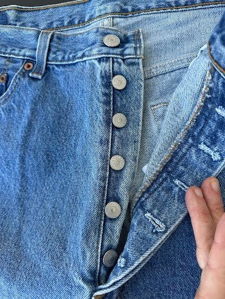 Levi's 501 USA Button Fly Jeans 38x30