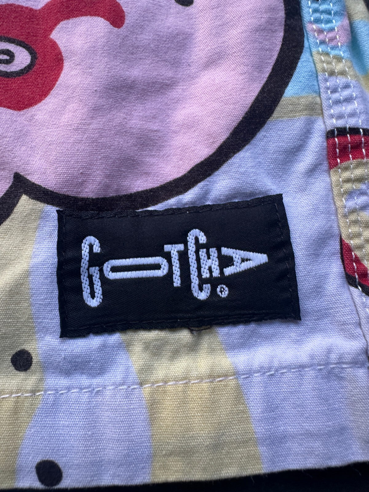 Gotcha USA Abstract Print Swim Trunks 34