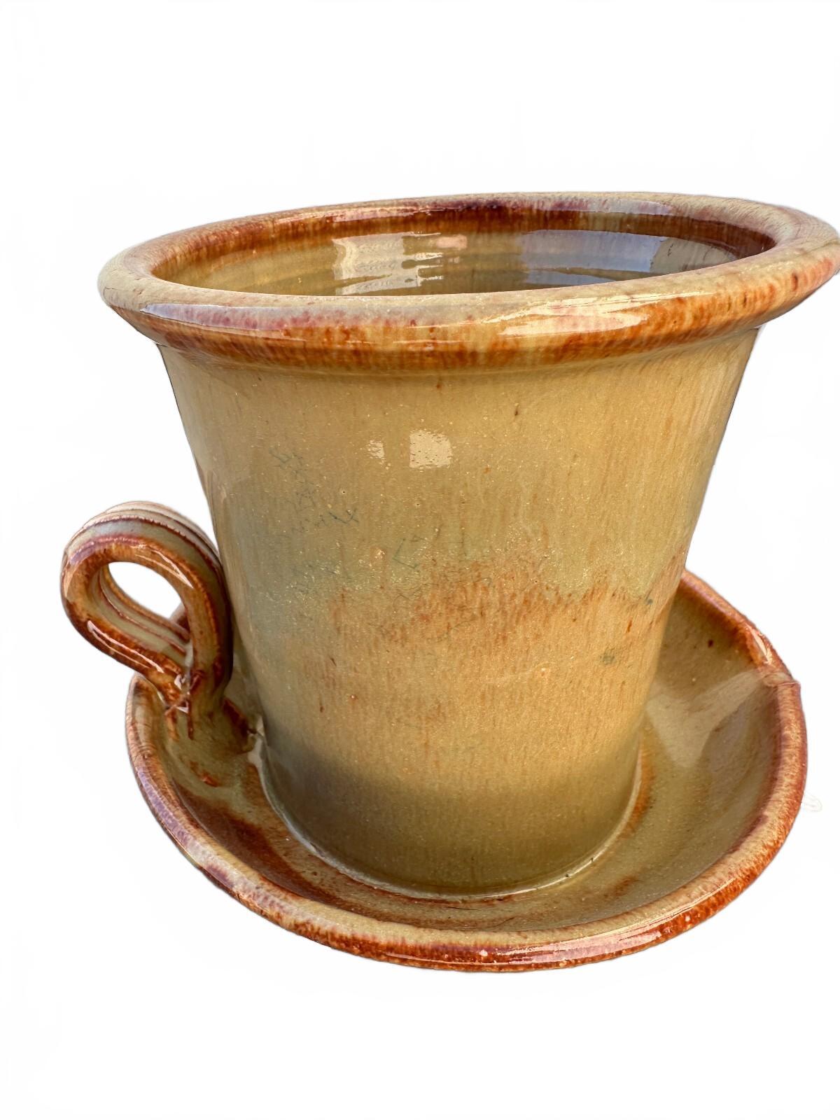 The Gourmet Potter Handmade Stoneware Bacon Cooker