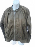 Free People Olive Bomber Jacket NWT Large