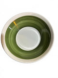 2 Vintage Westwood Ironstone Bowls Japan Green Brown