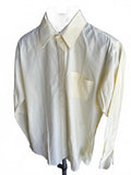 YSL Yves Saint Laurent Pale Yellow Dress Shirt 16 32/33
