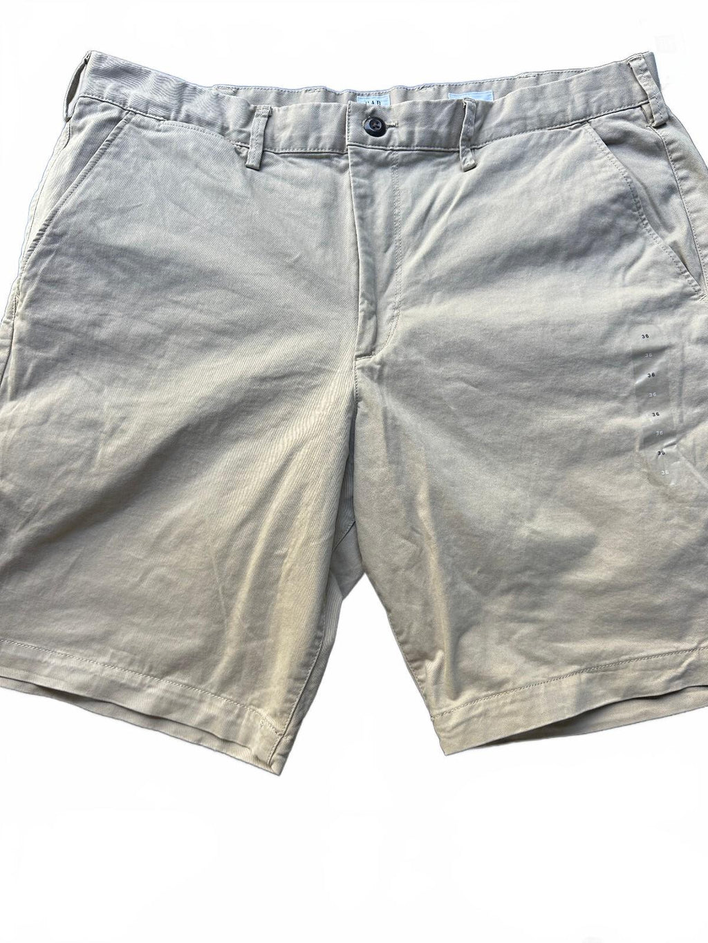 Gap Good Khaki Stretch Shorts NWT 36 Beige