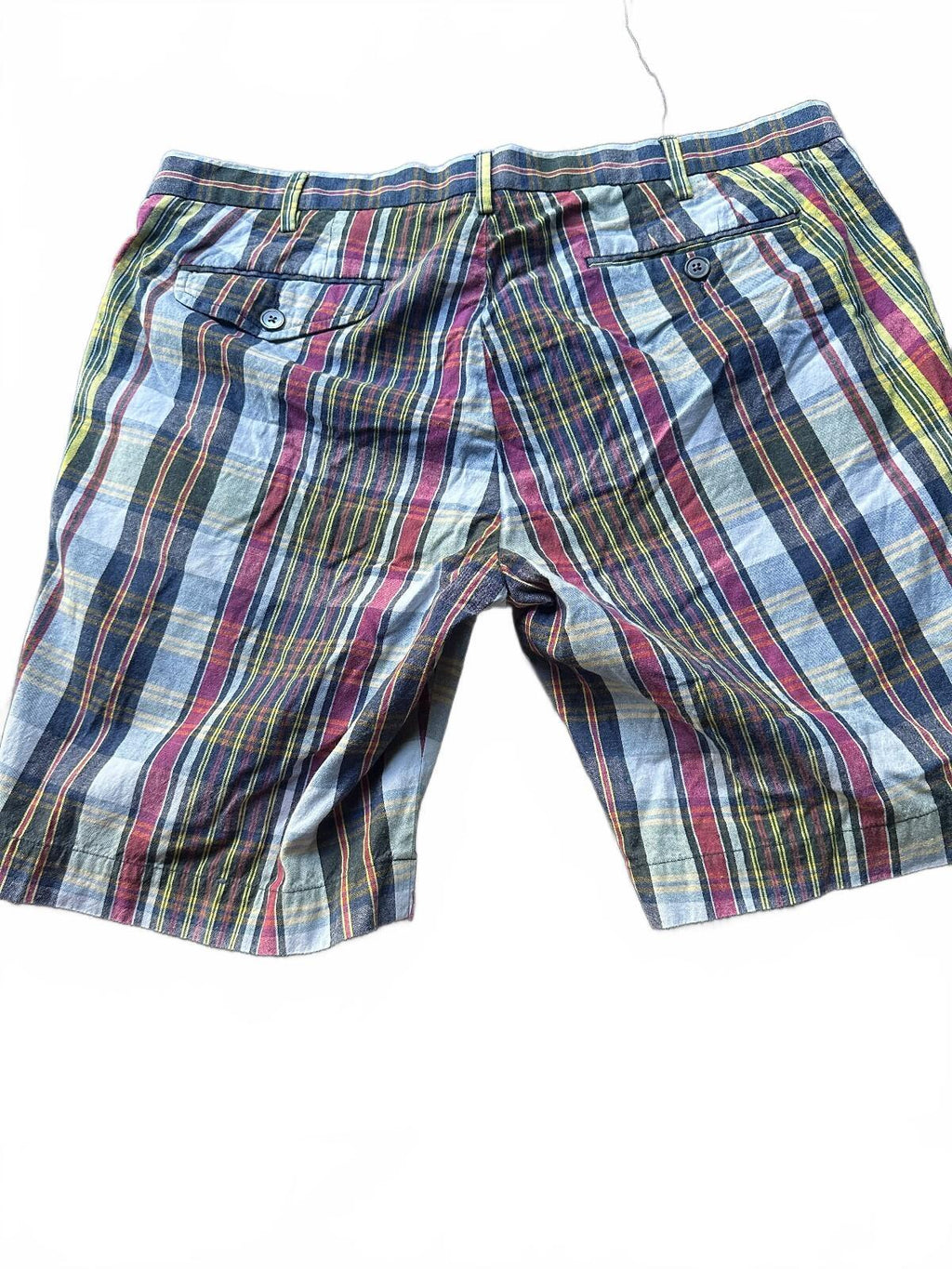 Polo Ralph Lauren Madras Plaid Shorts 34 Slim Fit