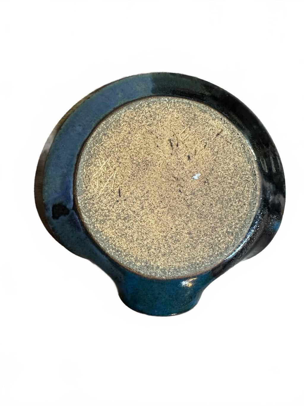 Vintage Studio Pottery Tea Bag Rest Handmade 5"