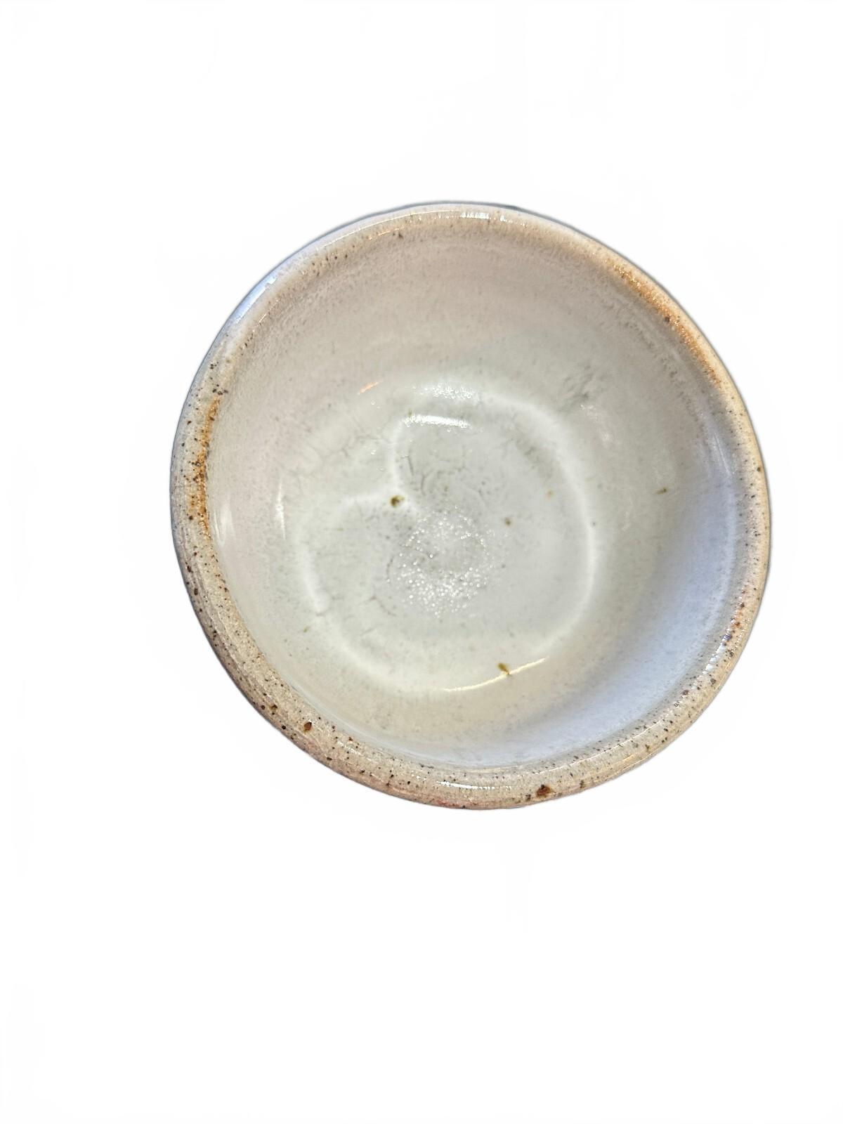 Set of 3 Studio Pottery Stoneware Bowls