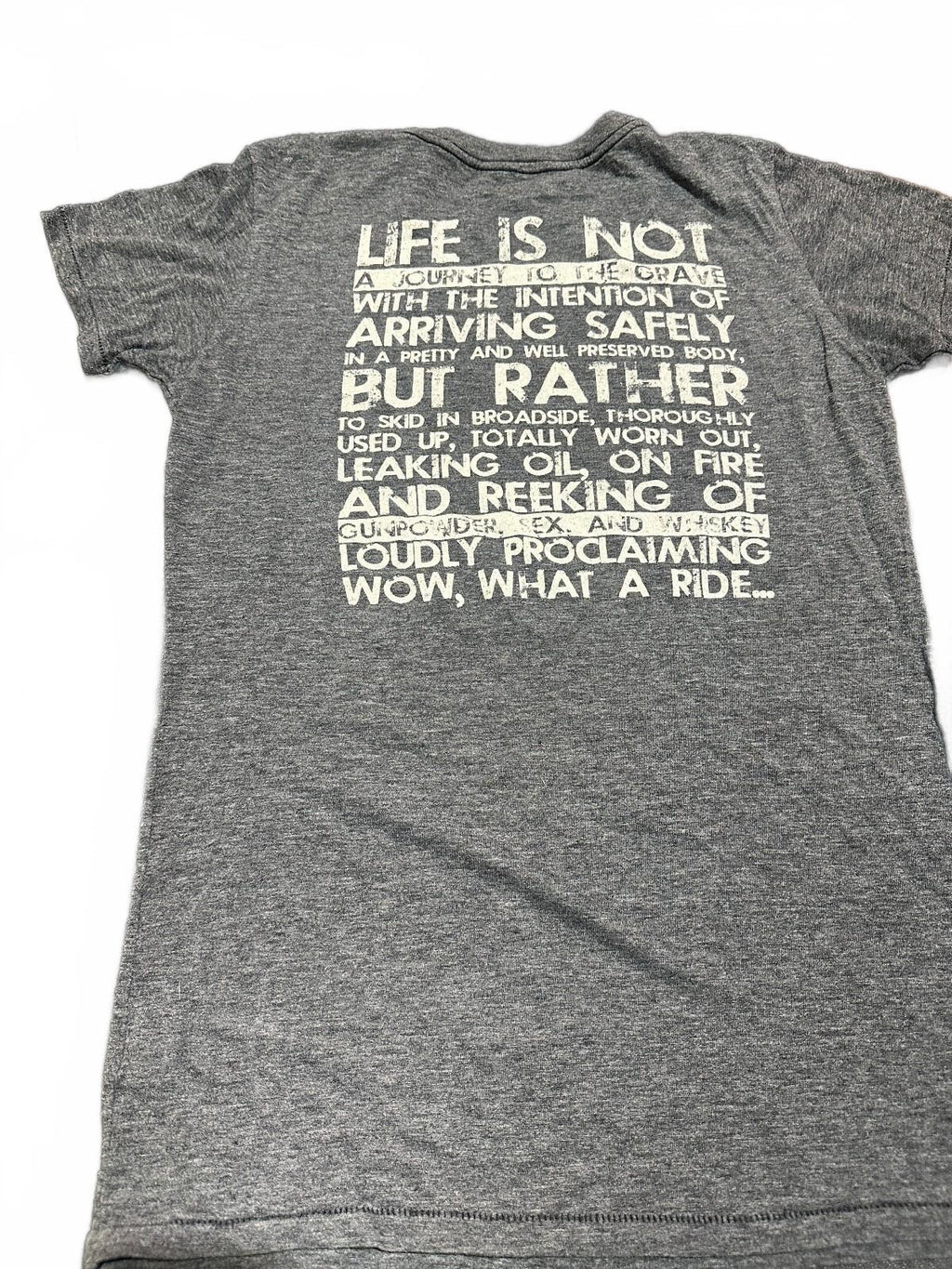 Ranger Up Gray Graphic T-Shirt Women's M