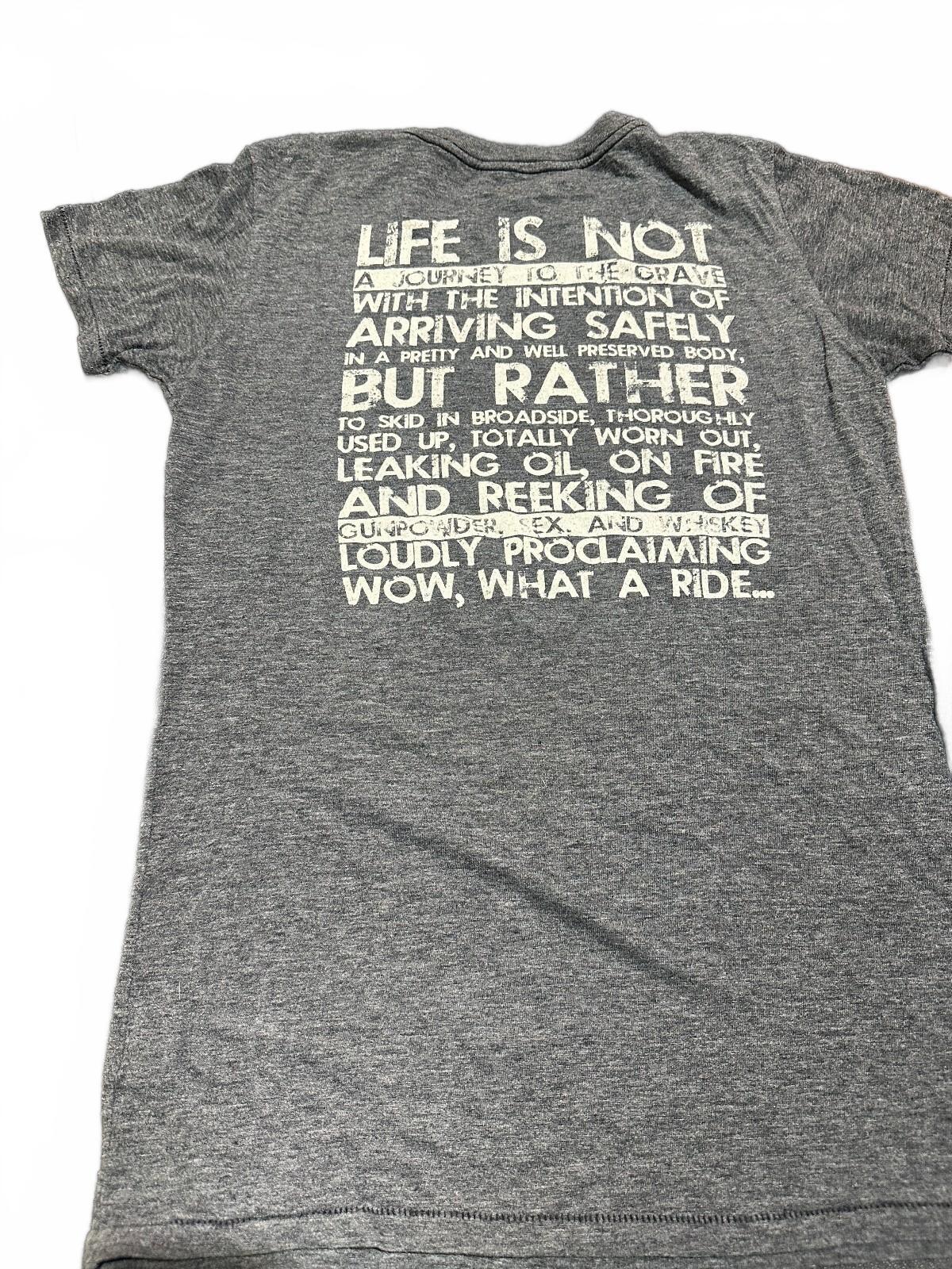 Ranger Up Gray Graphic T-Shirt Women's M