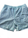 Polo Sport Plaid Swim Trunks L Purple Green Lined