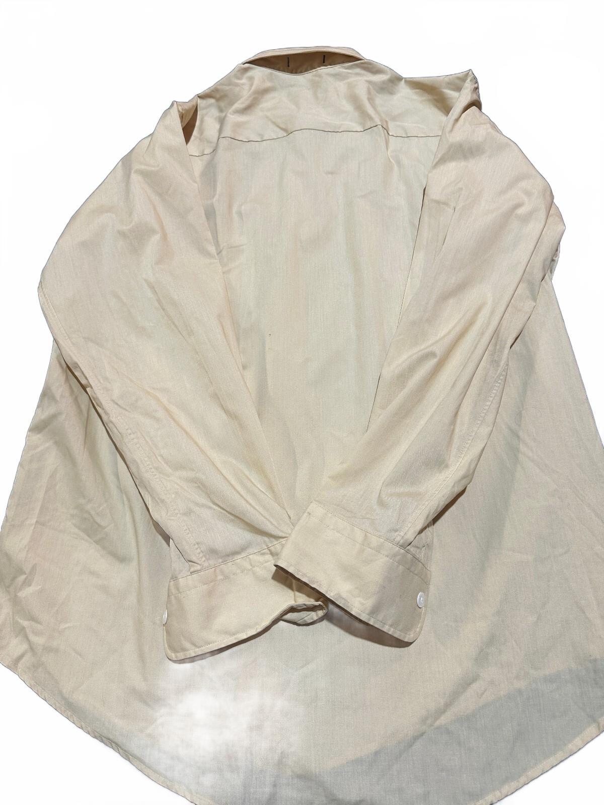 Christian Dior Monsieur Yellow Dress Shirt 16-34 USA