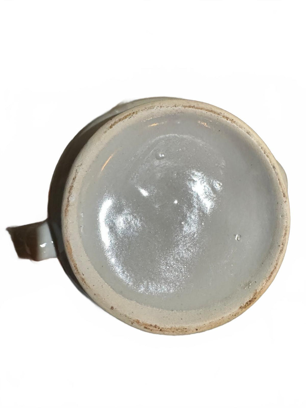 Blue White Studio Pottery Teapot Berry Design