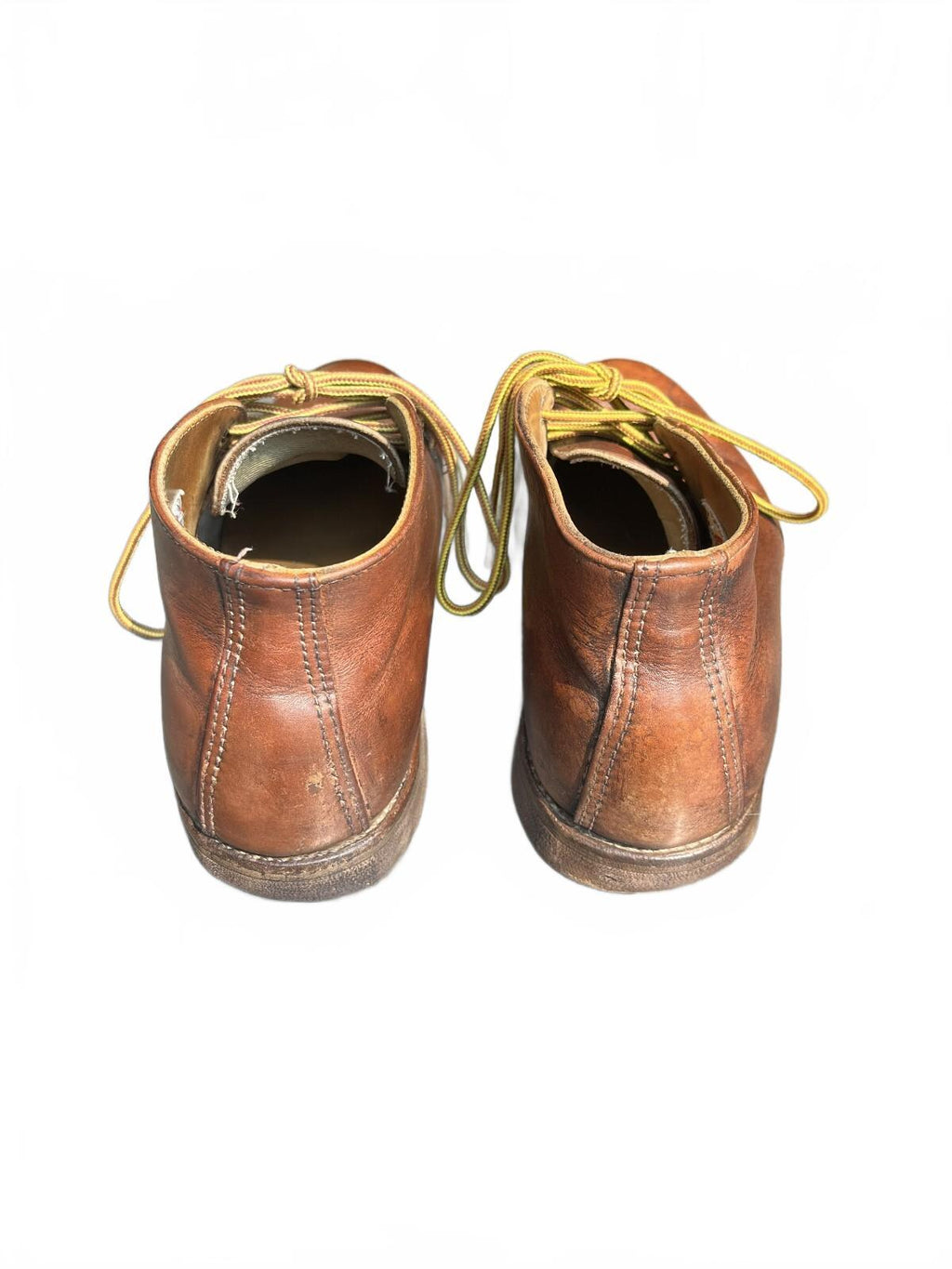 Red Wing 595 Chukka Boots Men 9.5 Brown Leather Made USA
