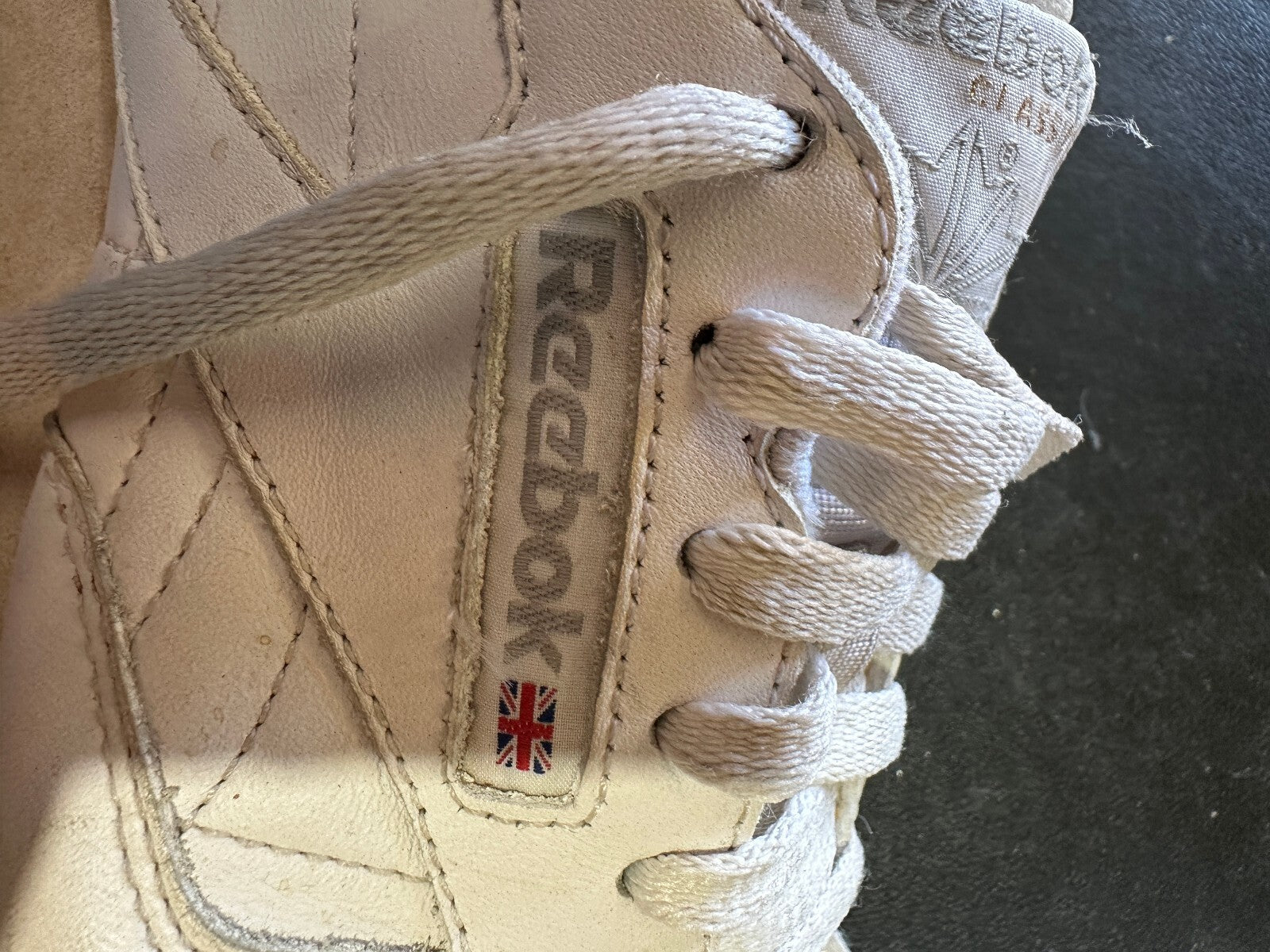 Reebok Classic Leather White Sneakers Women's 7