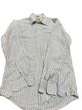 Vintage L.L.Bean USA Oxford Pinstripe Shirt 15.5 34