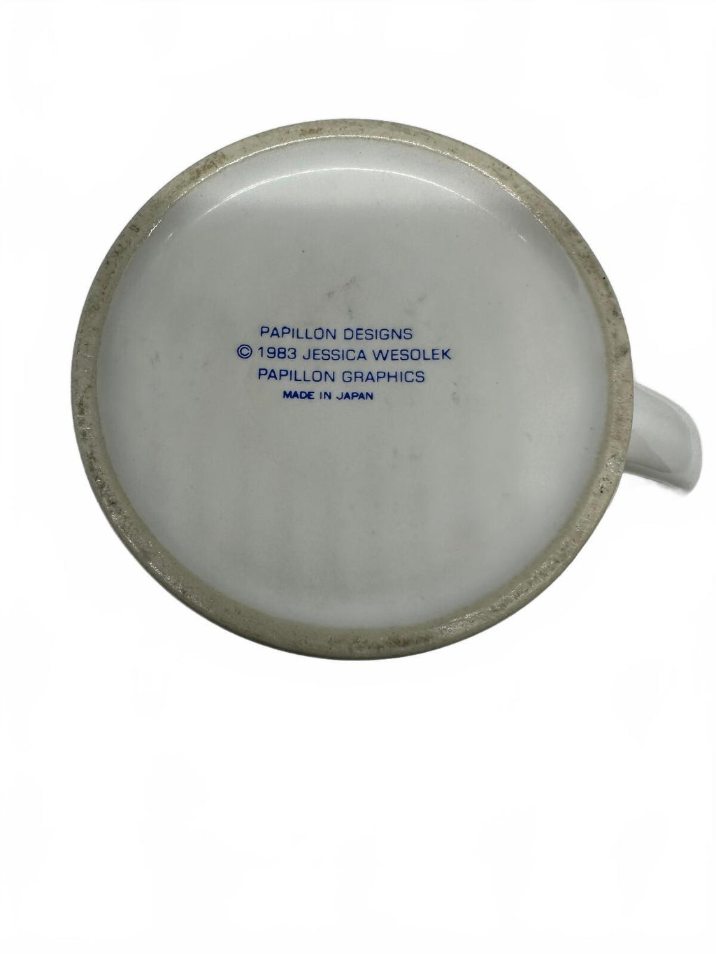 Vintage 1983 Social Insecurity Clumsy Mug Japan