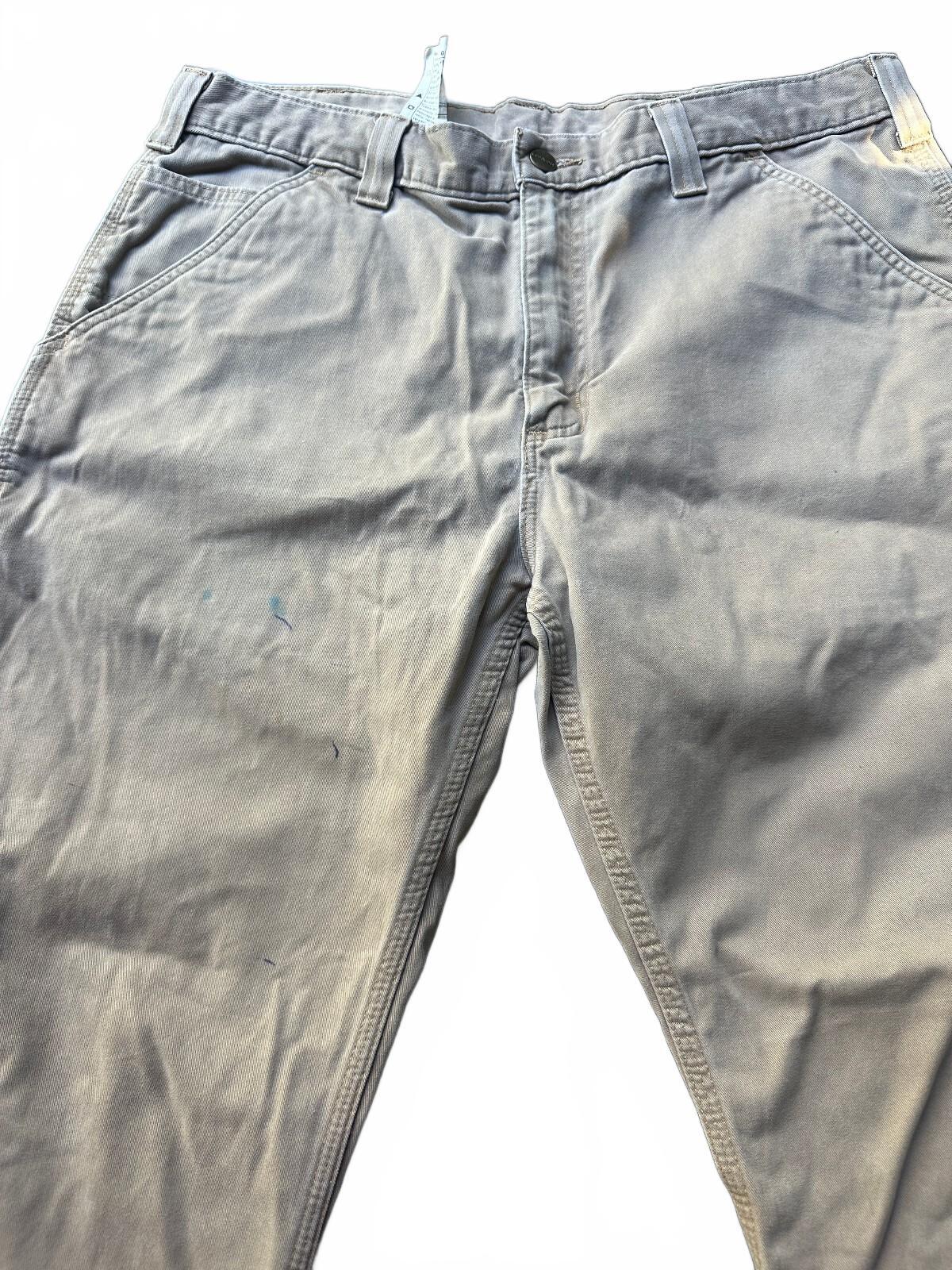 Carhartt B324 Relaxed Fit Work Pants 36x30 Beige