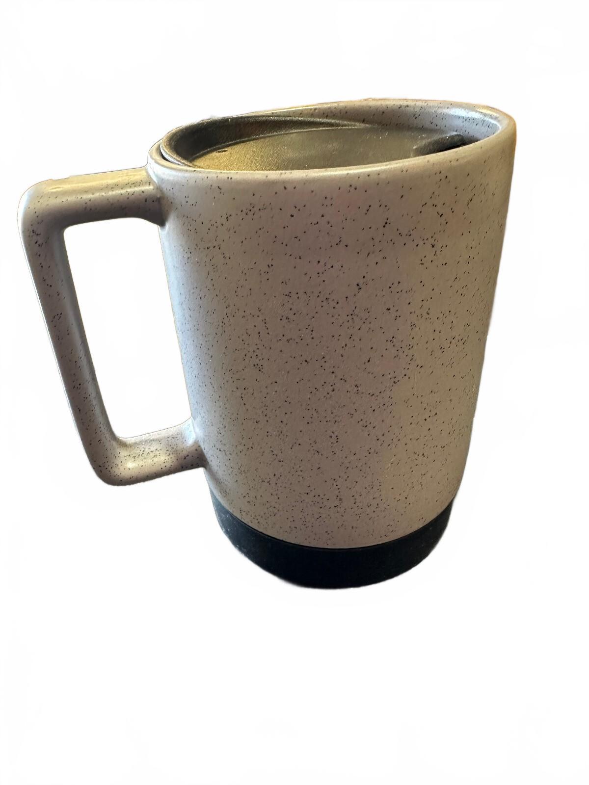Starbucks Gray Speckled Travel Mug 14 oz