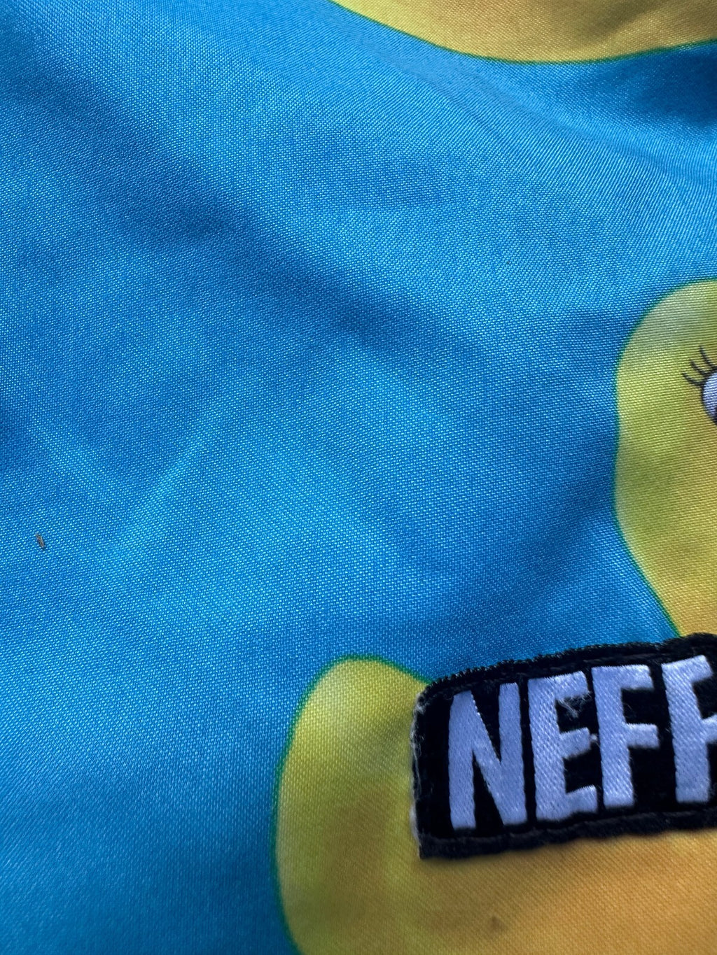 Neff Rubber Ducky Swim Trunks Blue Men's L