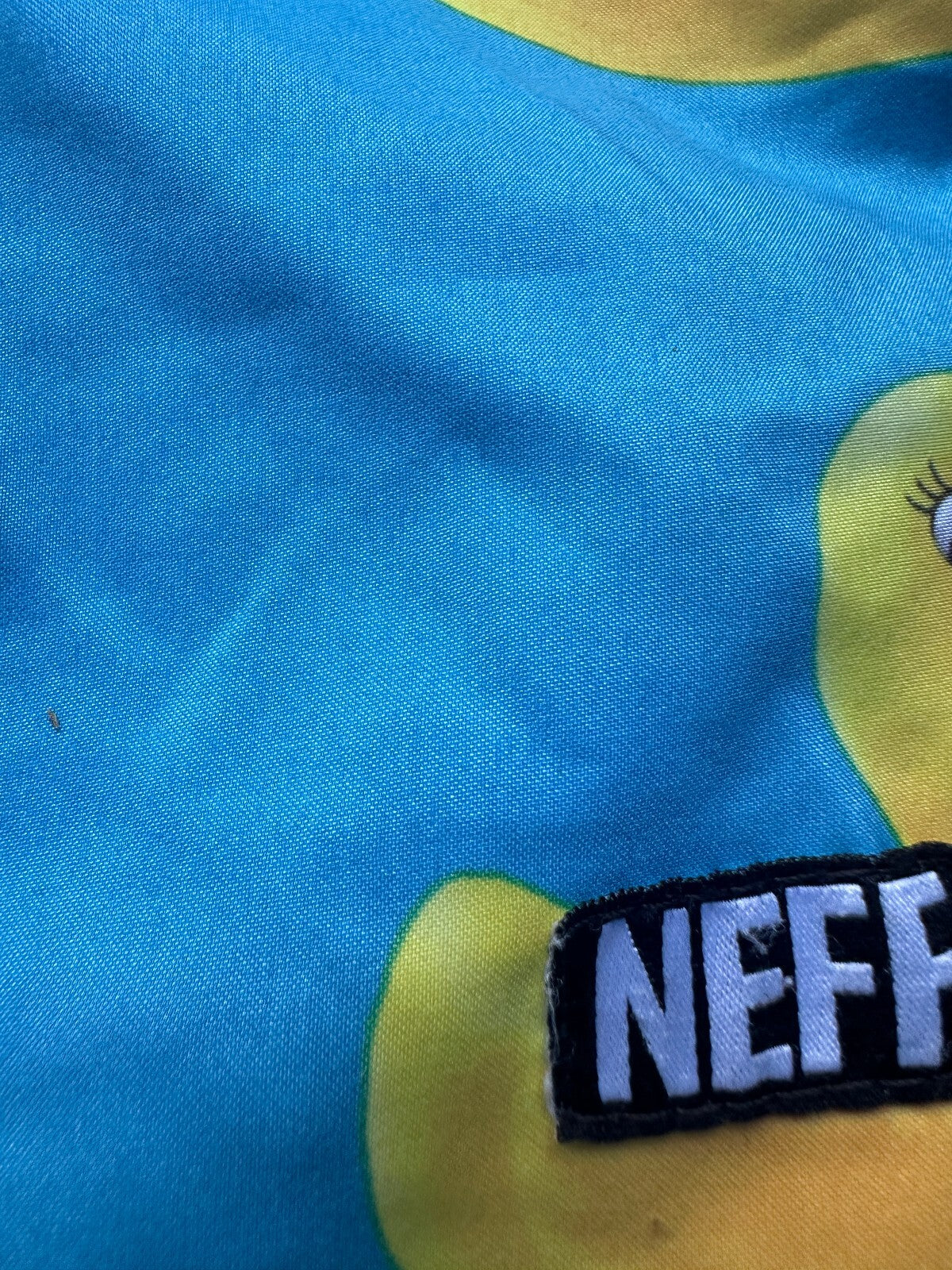 Neff Rubber Ducky Swim Trunks Blue Men's L