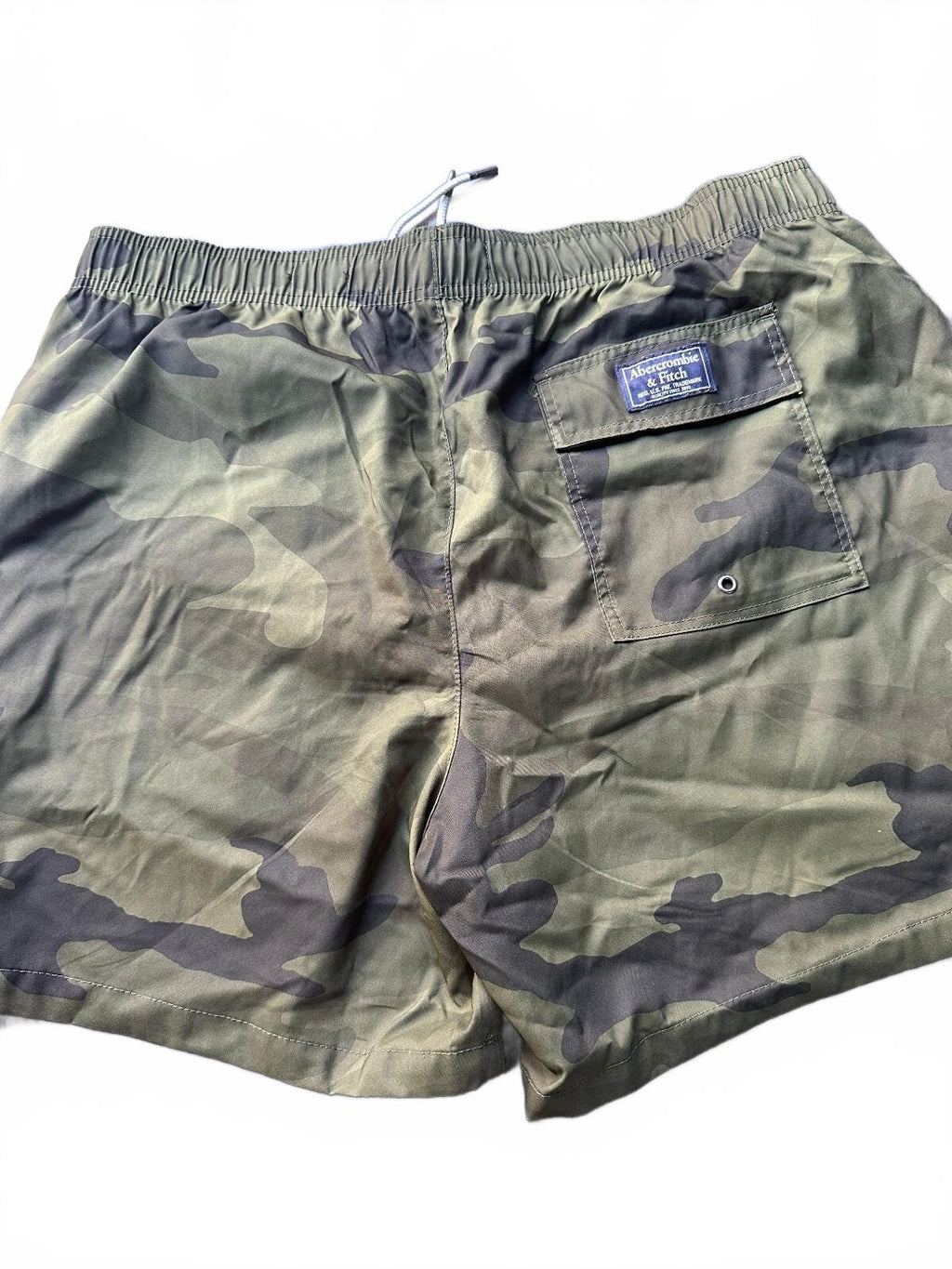 Abercrombie & Fitch Camo Swim Trunks Large