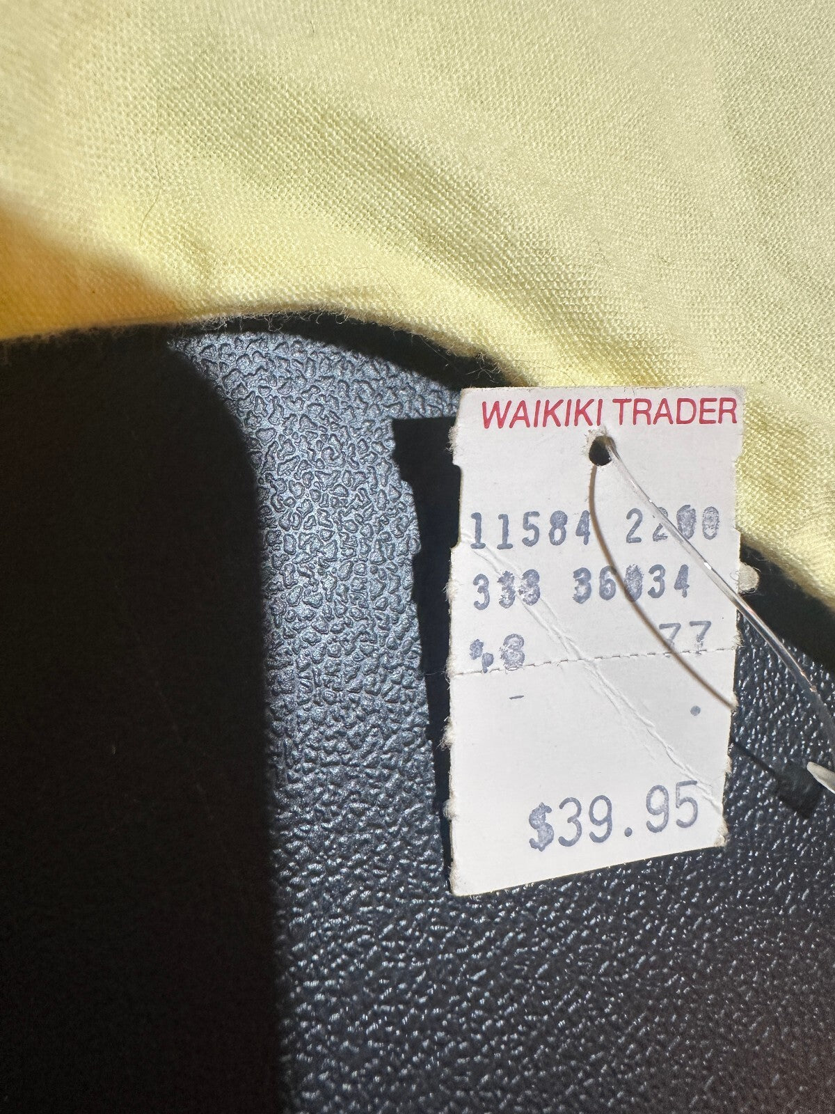 Vintage Sunclothes Hawaii Yellow Pullover Shirt NWT S