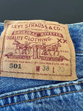Levi's 501 USA Button Fly Jeans 38x30
