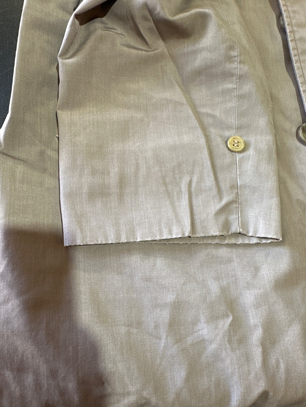 Vintage Burberrys Olive Trench Coat Men's L