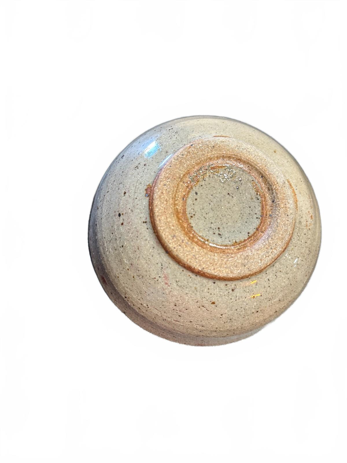 Set of 3 Studio Pottery Stoneware Bowls