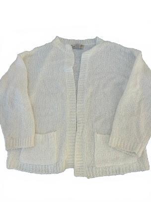 Diane von Furstenberg Bouclé Cardigan L