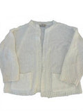 Diane von Furstenberg Bouclé Cardigan L