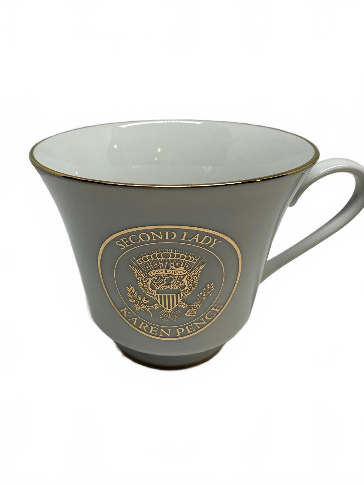 Karen Pence Second Lady Sunset Hill Stoneware Mug